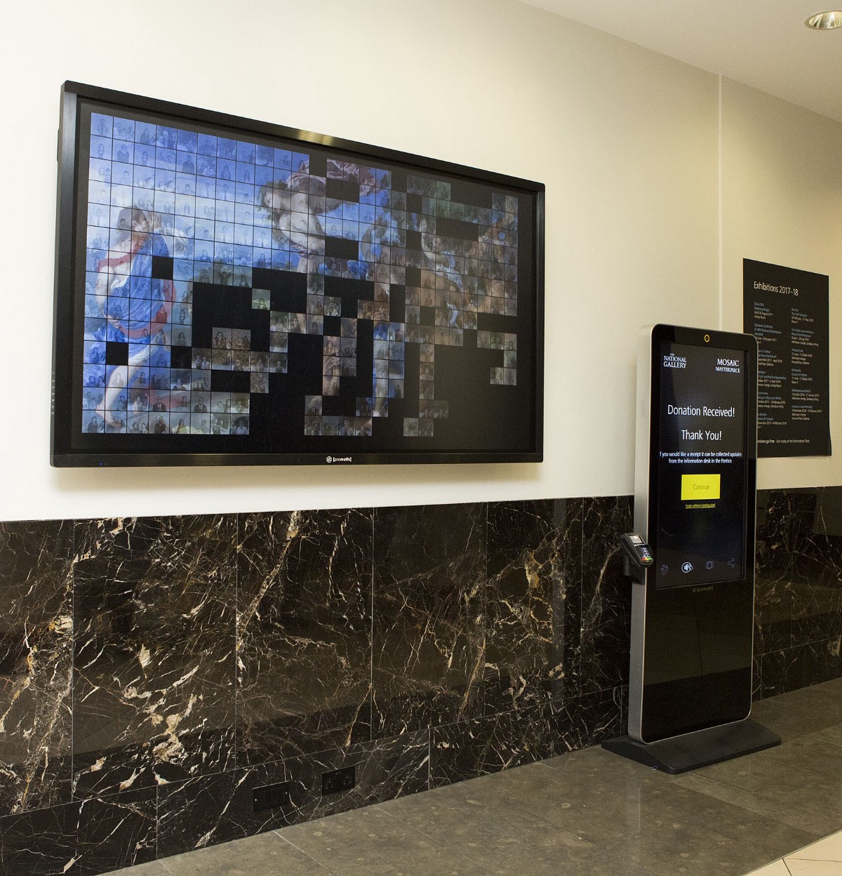 The National Gallery’s Mosaic Masterpiece project