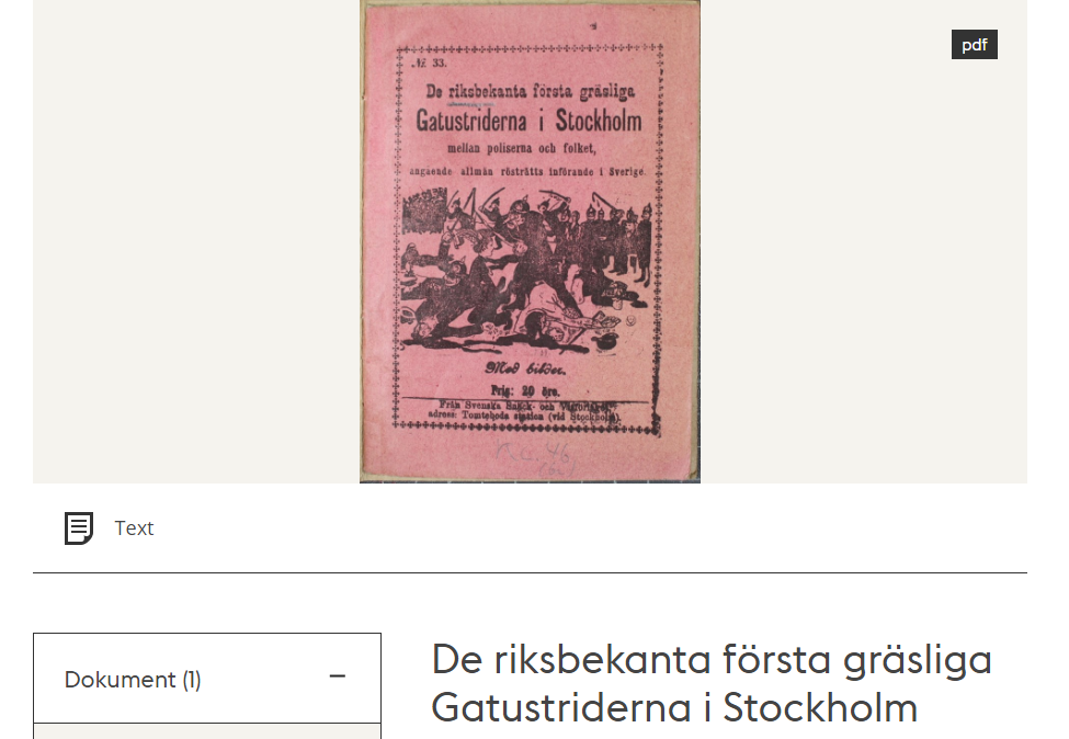 A photo of a text and descriptive text about its content.