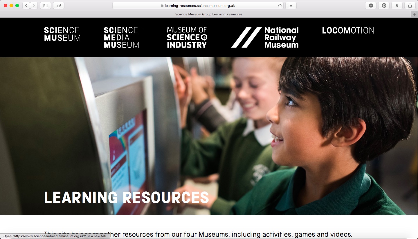 Learning Resources website screenshot